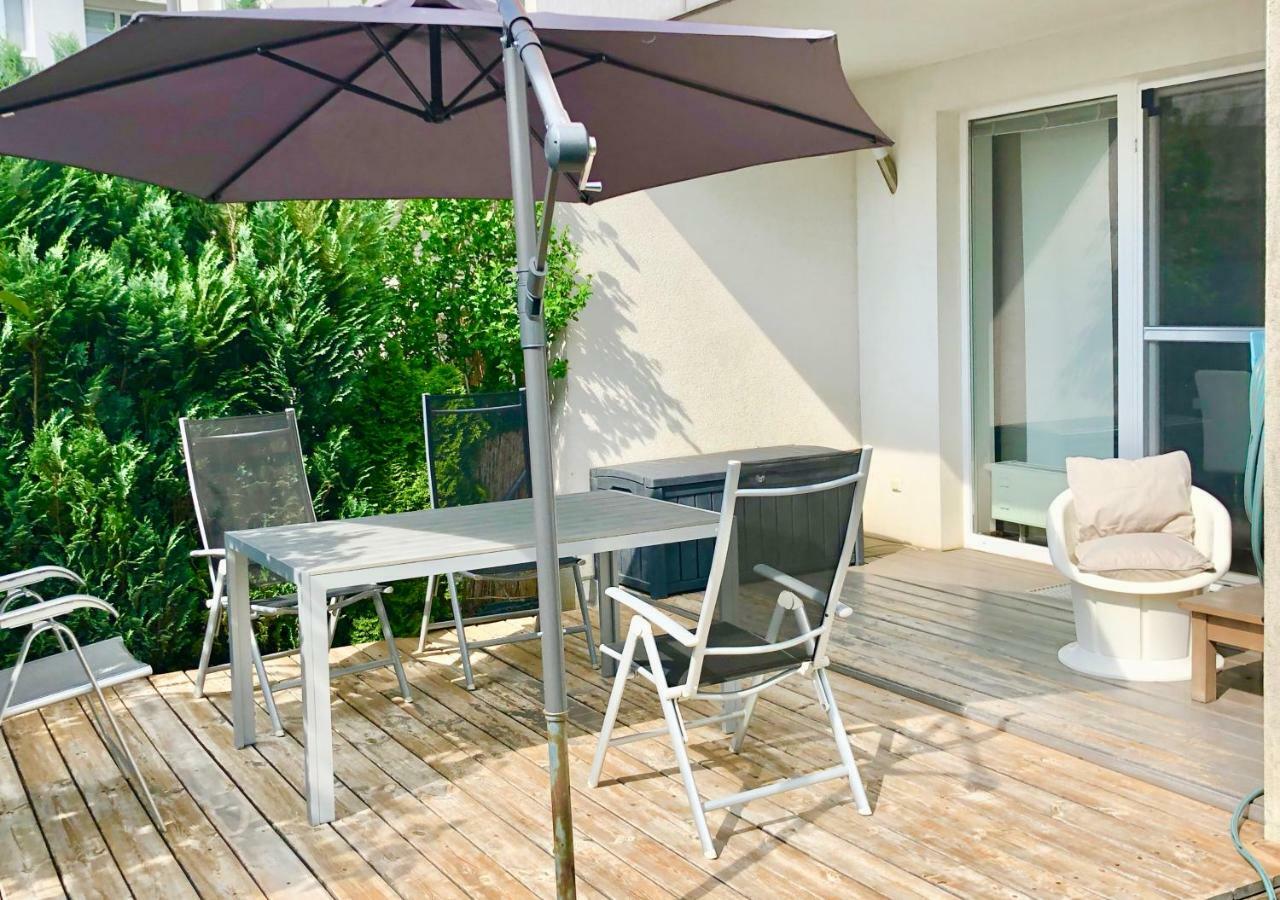 25H Garden Apartment Plus Private Beach ノイジードル・アム・ゼー エクステリア 写真